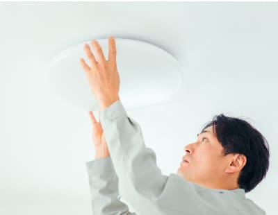 シーリング照明取付